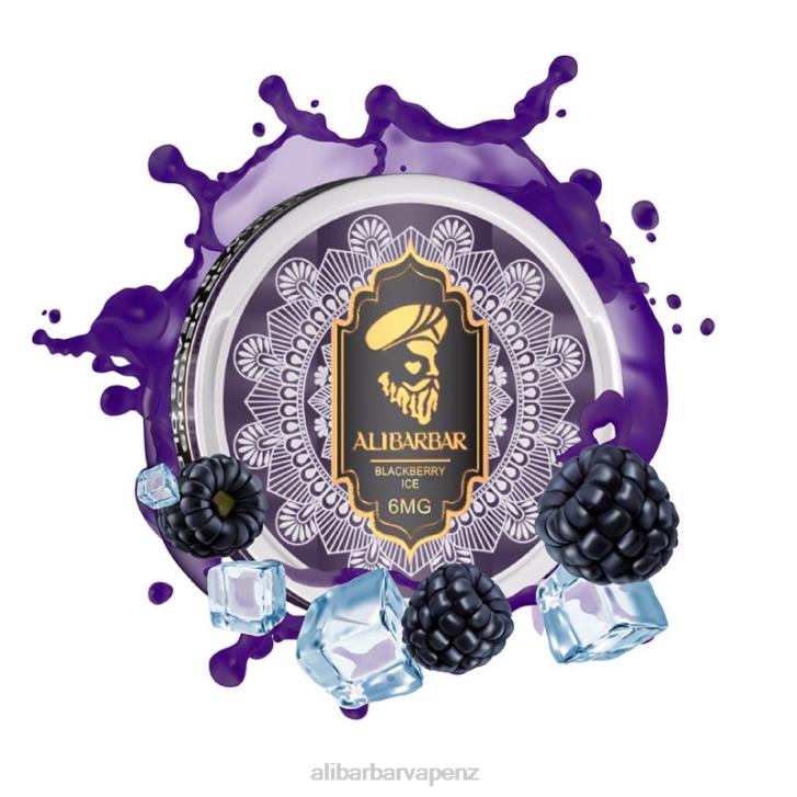Alibarbar Vape NZ Blackberry Ice - Alibarbar Nicotine Pouches P0JB97