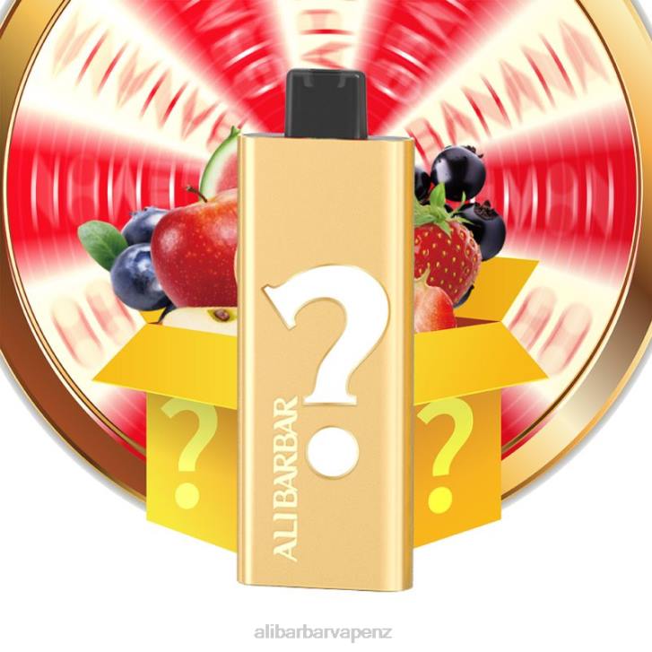 Alibarbar Vape NZ Flavour Roulette - Alibarbar Pandora 7000 Disposable Vape P0JB55