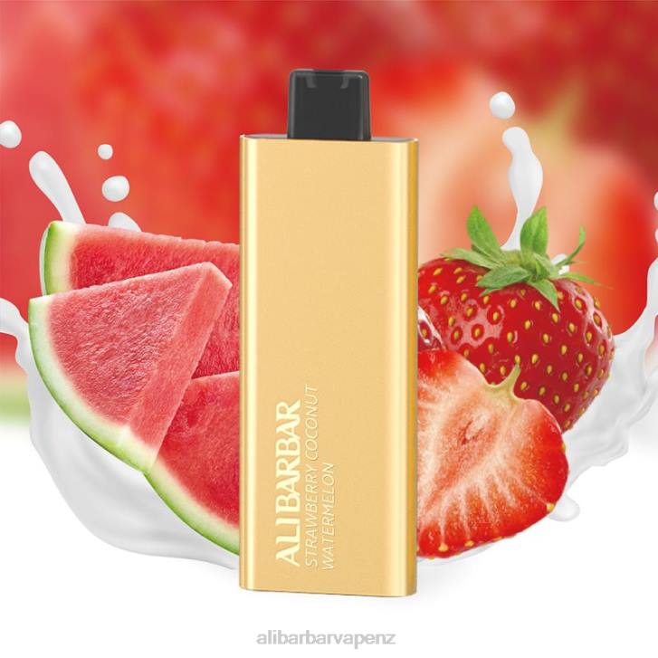 Alibarbar Vape Price Strawberry Coconut Watermelon - Alibarbar Pandora 7000 Disposable Vape P0JB62