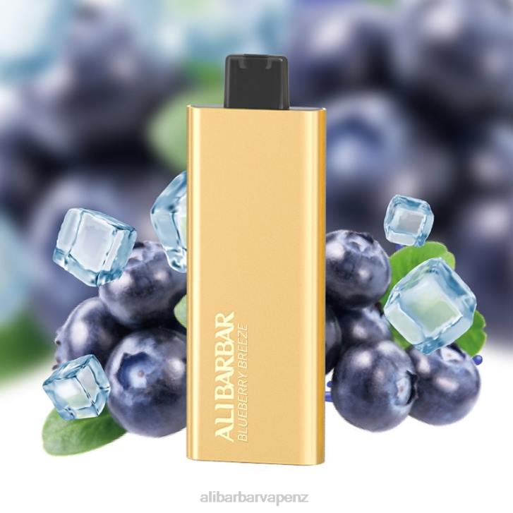 Alibarbar Vape Wellington Blueberry Breeze - Alibarbar Pandora 7000 Disposable Vape P0JB51