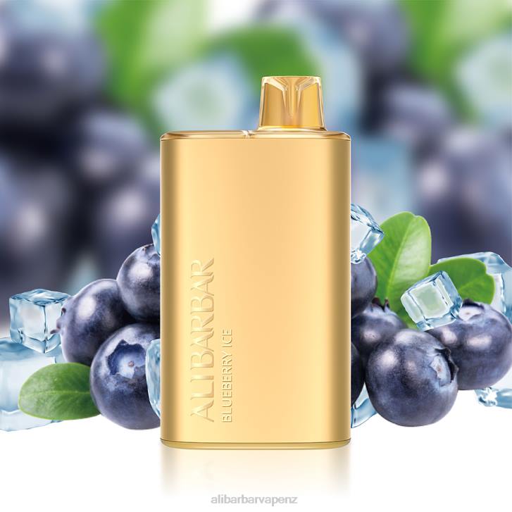 Alibarbar Vape Wellington Blueberry Ice - Alibarbar Rich 8000 Disposable Vape P0JB3