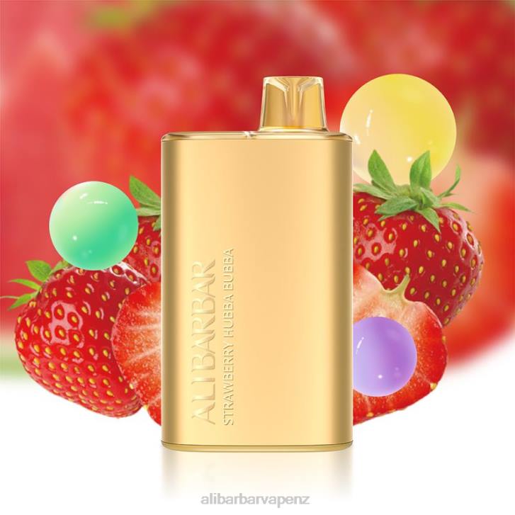 Alibarbar Vape Wellington Strawberry Hubba Bubba - Alibarbar Rich 8000 Disposable Vape P0JB12