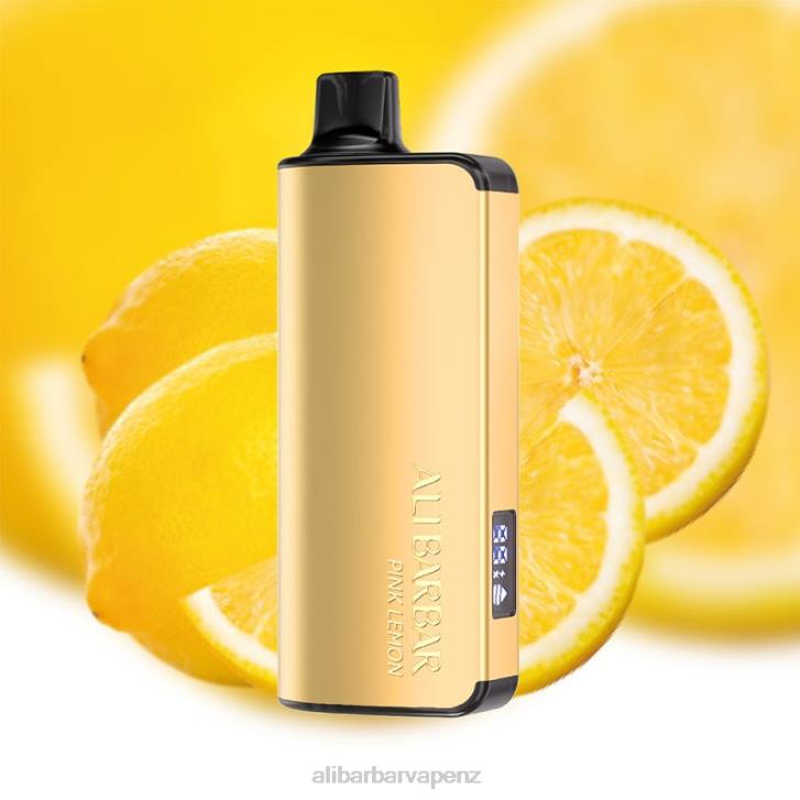 Alibarbar Vape NZ Pink Lemon - Alibarbar Ingot 20000 Disposable Vape P0JB40