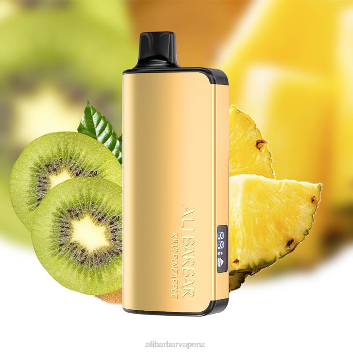 Alibarbar Vape Wellington Kiwi Pineapple - Alibarbar Ingot 9000 Disposable Vape P0JB21