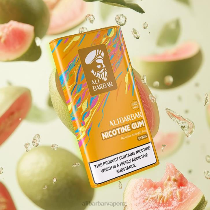 Alibarbar Vape NZ Guava - Alibarbar Nicotine Gum P0JB100