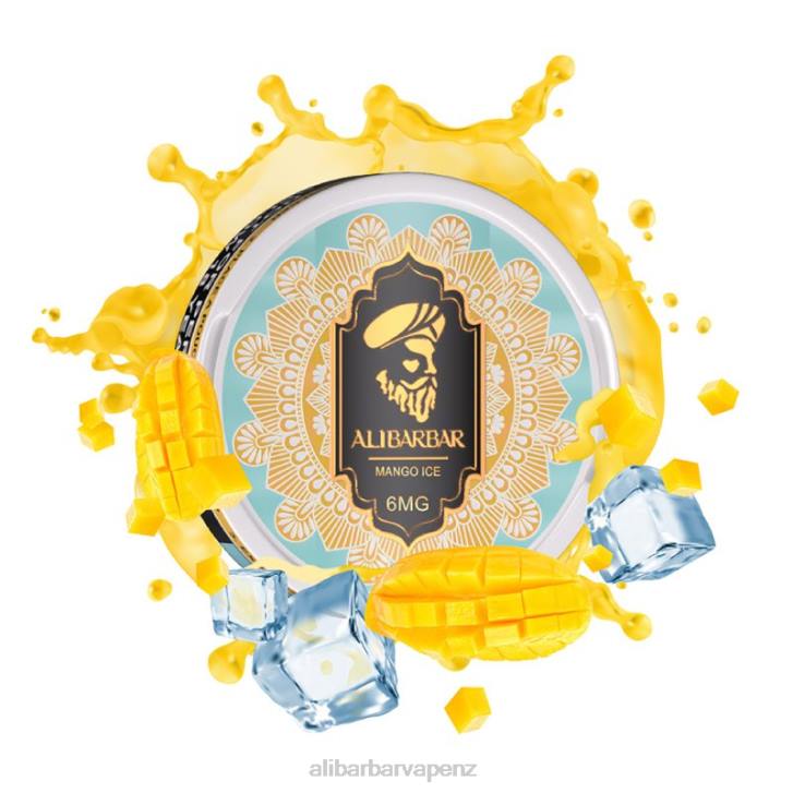 Alibarbar Vape Wellington Mango Ice - Alibarbar Nicotine Pouches P0JB87