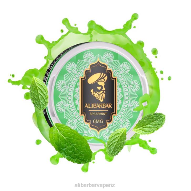 Alibarbar Vape Wellington Spearmint - Alibarbar Nicotine Pouches P0JB90
